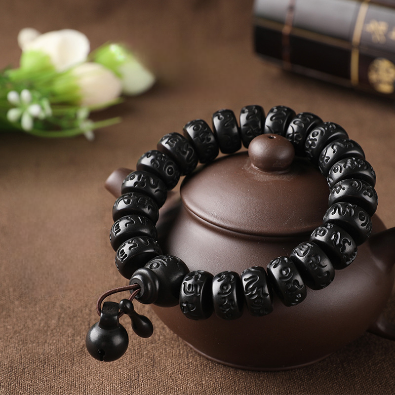 Lightning Strike Wood Carved Bracelet A Choice of Rustic Elegance