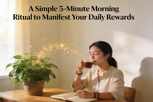 A Simple 5-Minute Morning Ritual to Manifest Your Daily Rewards